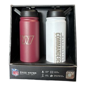 Washington Commanders - Logo Brands Officially Licensed NFL 24oz Vacuum Insulate